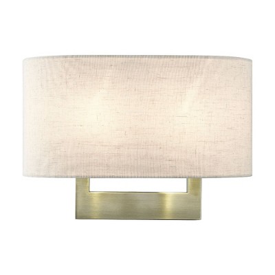Livex Lighting 2 - Light Wall Light in  Antique Brass