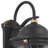 Minka Lavery Vintage Outdoor Wall Light Fixture Sand Coal 21 3/4" Clear Seedy Glass for Post Exterior Barn Deck House Porch Patio - 3 of 3