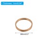 Unique Bargains DIY Crafts Copper Durable Anti-rust Beading Hoop Earrings 60 Pcs - 2 of 4
