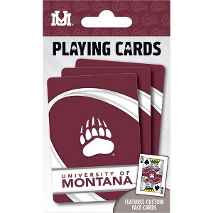 MasterPieces Officially Licensed NCAA Montana Grizzlies Playing Cards - 54 Card Deck for Adults - 1 of 4