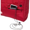 Mobile Edge Sumo - Women's 13.3" Ultrabook or 13" MacBook Laptop Purse - Black w/ Pink Stitching - 4 of 4