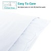 Brushed Microfiber Body Pillowcase, Super Soft Body Pillow Cover with Envelope Closure, 20x54 Inches - NTBAY - 3 of 4