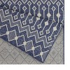 LunaLulinlk Blue 2 ft. 7 in. x 7 ft. 3 in. Indoor/Outdoor Area Rug - 3 of 4