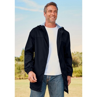 KingSize Jersey-Lined Windbreaker - XL, Black — фото 3