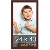 PosterPalooza | 24x40 Wood Frame with UV Acrylic, 6 Finishes: Black, White, Bronze, Silver, Wood, Mahogany - 2 of 4