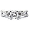Pompeii3 1/2ct Twist Diamond Ring Setting 14K White Gold - 2 of 4