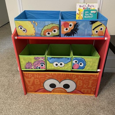 Sesame street book store and toy organizer