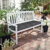 Aoodor Outdoor Polyester Tufted Bench Cushion, Water-resistant & Fade-Resistant, Cushion for Window, Love Seat, Rattan Bench, Piano Bench - 2 of 4