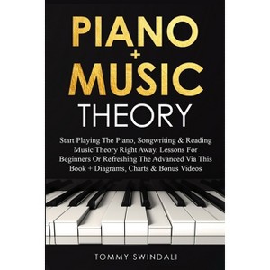 Piano + Music Theory - by  Tommy Swindali (Paperback) - 1 of 1