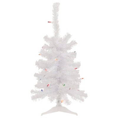 Mullally LED White Ceramic Christmas Tree, Set of 2 – Homesmartcamera