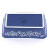 Laurie Gates California Design 10.25 Inch Rectangle Loaf Baker in Blue - 3 of 4