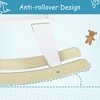 VYNXARIA Wooden Rocking Horse Toddler Baby for Kids 1-3 Years White - 3 of 4