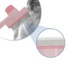 Unique Bargains Self-Cleaning Pet Hair Removal Brush with Release Button for Massaging and Removing Shedding 1 Pc - 3 of 4
