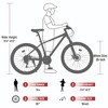 Aukfa Mountain Bike, 26 inch Wheels, 24 Speed Adult Bikes, Suspension Fork, Double Disc Brake, 16 inch Frame Bicycle for Men/Women - 4 of 4