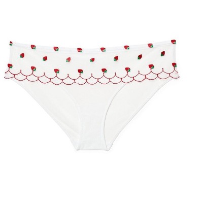 Adore Me Women's Bettie Hipster Panty L / Bright White : Target