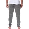 DC Comics Men's Superman 2025 Logo Sleep Jogger Pajama Pants Grey - 4 of 4