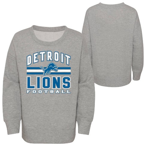 Detroit Lions Retro NFL Crewneck Sweatshirt