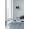 Elegant Lighting Graham 1 Light Wall Sconce in Black - 2 of 4