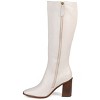 Journee Signature Wide Calf Women's Genuine Leather Tamori Boot - 2 of 4