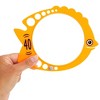 Blue Panda 12 Pack Fish Pool Rings for Kids Diving, Underwater Swim Dive Rings, Summer Sinking Swimming Toys, (7x6 in, 4 Colors) - 4 of 4