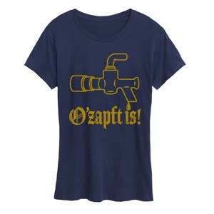 Women's - Instant Message - Oktoberfest Ozapft Is Short Sleeve Graphic T-Shirt - 1 of 4
