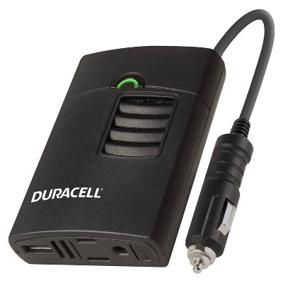 Duracell 150W Portable Inverter with AC outlet and 2.1 Amp USB port