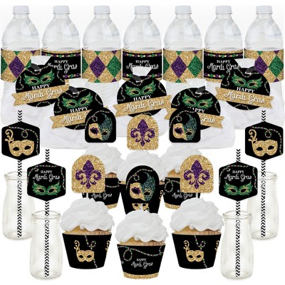 Big Dot Of Happiness Mardi Gras - Masquerade Party Favor Kids Stickers - 16  Sheets - 256 Stickers : Target