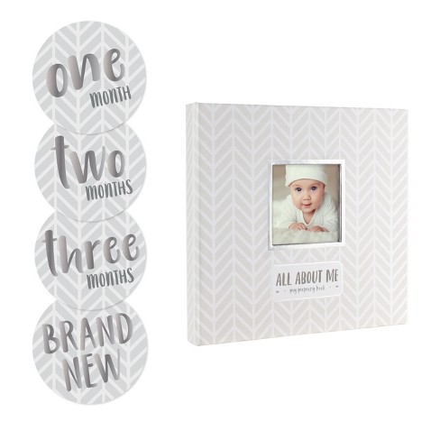 Pearhead All About Me Baby Memory Book - 16 Stickers : Target