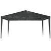 vidaXL Professional Party Tent 13.1'x13.1' Anthracite 0.3 oz/ftÂ² - 4 of 4