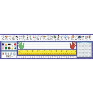 North Star Teacher Resources Christian Primary Traditional Manuscript Desk Plates, Pack of 36 - 1 of 1