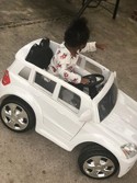 Rollplay Kids Ride On 6v Mercedes Benz Gl450 Suv White