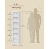 Bookshelf, Bookcase, Open Storage Shelf, Cube Storage Organizer for Living Room, Home Office, Dinning Room - 4 of 4