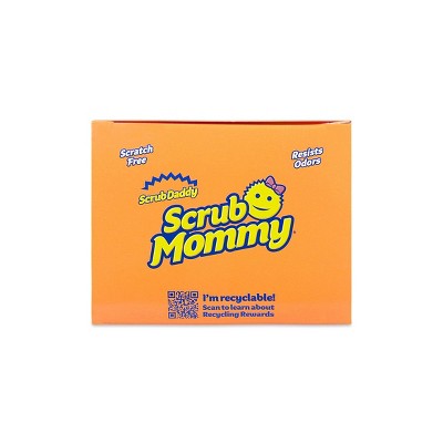 Scrub Daddy Dual-Sided Scrubber Sponge - 4ct