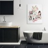 Stupell Industries Fashion Cosmetic Brushes in Glam Jars Canvas Wall Art - 2 of 4