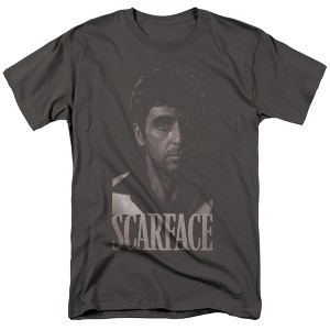 Scarface B&W Tony Adult T-Shirt - 1 of 4