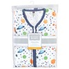Hudson Baby Muslin Cotton Sleeveless Wearable Sleeping Bag, Sack, Blanket, Space - 2 of 2