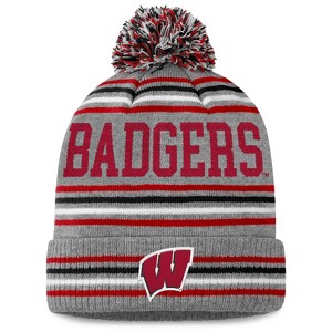 NCAA Wisconsin Badgers Knit Cuffed Beanie - 1 of 2