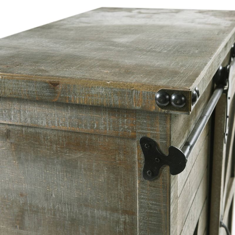 Presley Side Cabinet with Barn Door - StyleCraft, 6 of 15