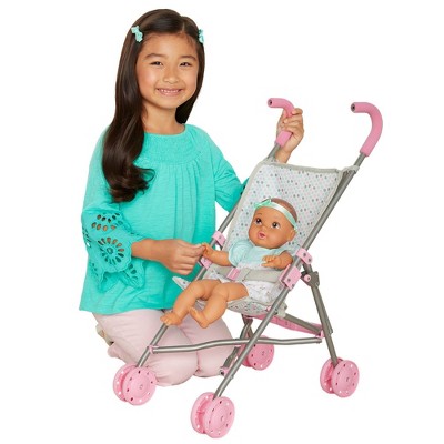 perfectly cute fold up stroller