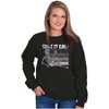 Funny Lazy Skeleton Take It Easy Sweatshirt for Men or Women Brisco Brands - 3 of 4