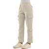 Derek Heart Womens High Rise Wide Leg Multi Pocket Cargo Pants - 2 of 4