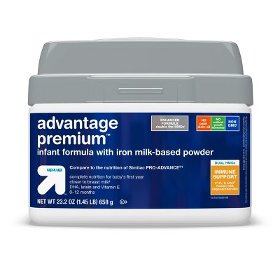 Advantage Premium Infant Formula With Iron Powder 23.2oz Up up Target