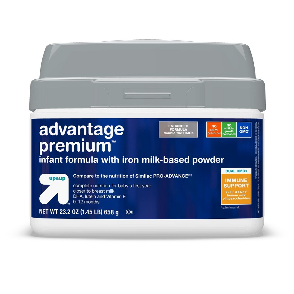 Advantage Premium Infant Formula with Iron Powder - 23.2oz - up&up™