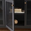 Piran 4 Door 2 Shelf Media Stand - MED9611 - Safavieh - 2 of 4