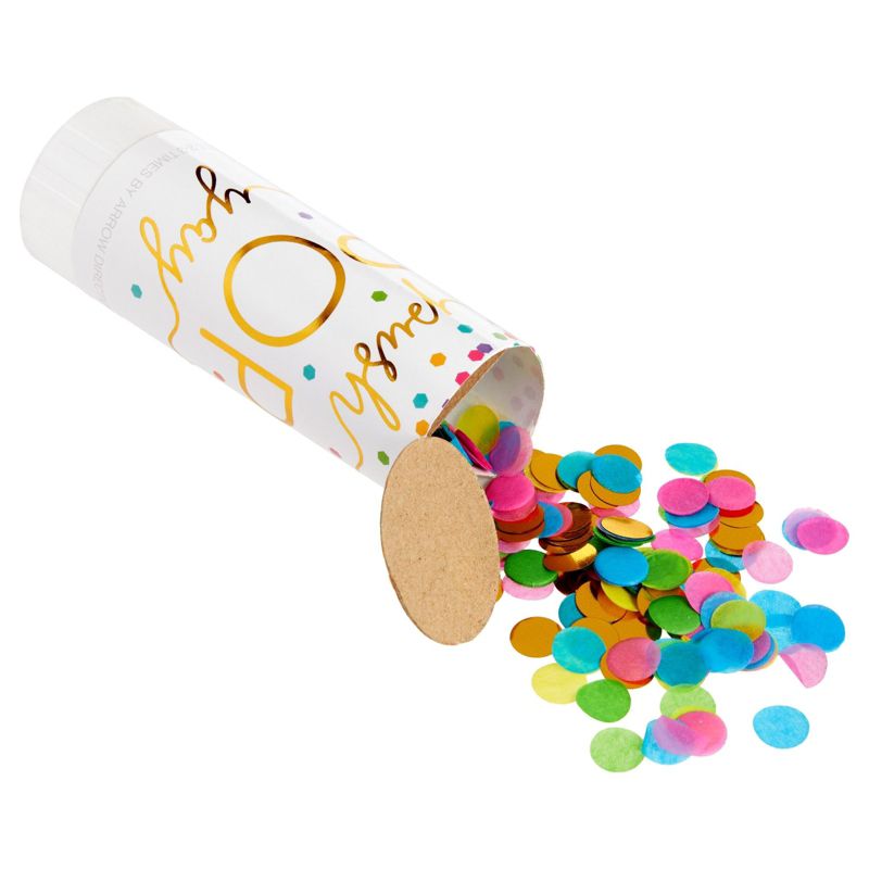 Sparkle and Bash 20 Pack Rainbow Confetti Shakers for Wedding, New Years Eve Party Supplies, 1.5 x 4.3 in, 4 of 9