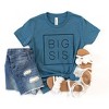 The Juniper Shop Big Sis Square Toddler Short Sleeve Tee - 2 of 2