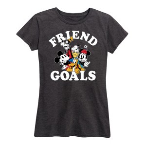 Women's - Disney - Friend Goals Short Sleeve Graphic T-Shirt - 1 of 4