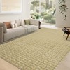 TROPOW Area Rug for Dining Machine Washable Non-Slip Low Pile Carpet Modern Boho Ultra Soft Large Rugs No-Shedding Easy-Clean Contemporary Area Rug - 3 of 4