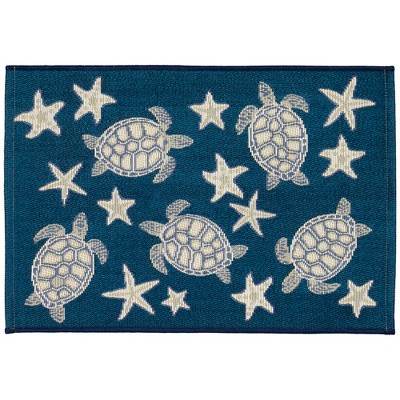 Liora Manne Esencia Coastal Indoor/Outdoor Mat..
