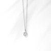 Girls' Birthstone Cubic Zirconia Sterling Silver Necklace - In Season Jewelry - 4 of 4